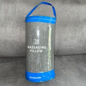 NWT.  Brookstone Massaging Pillow